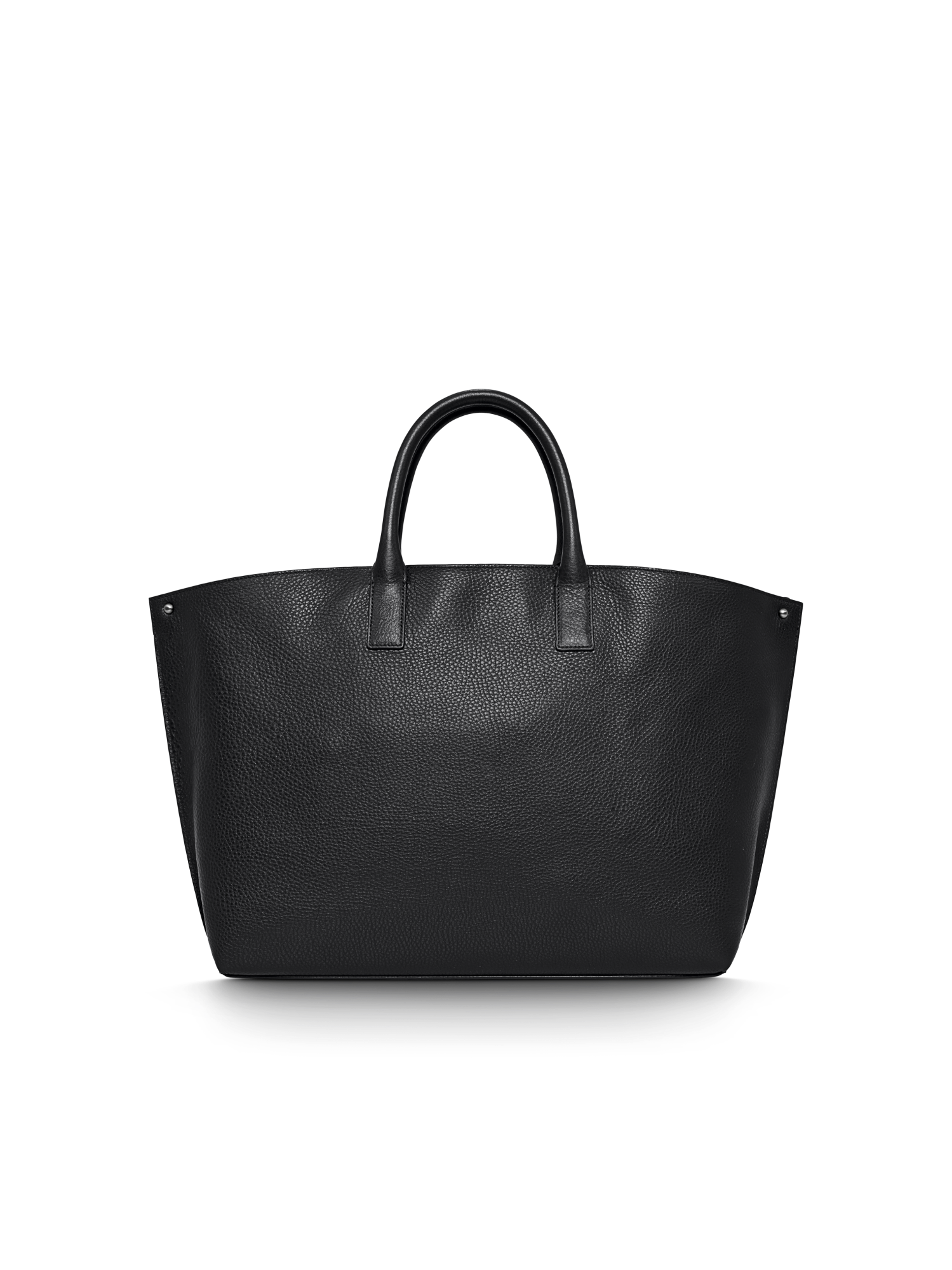 Designer Ai Medium Top Handle Tote - neutral - black