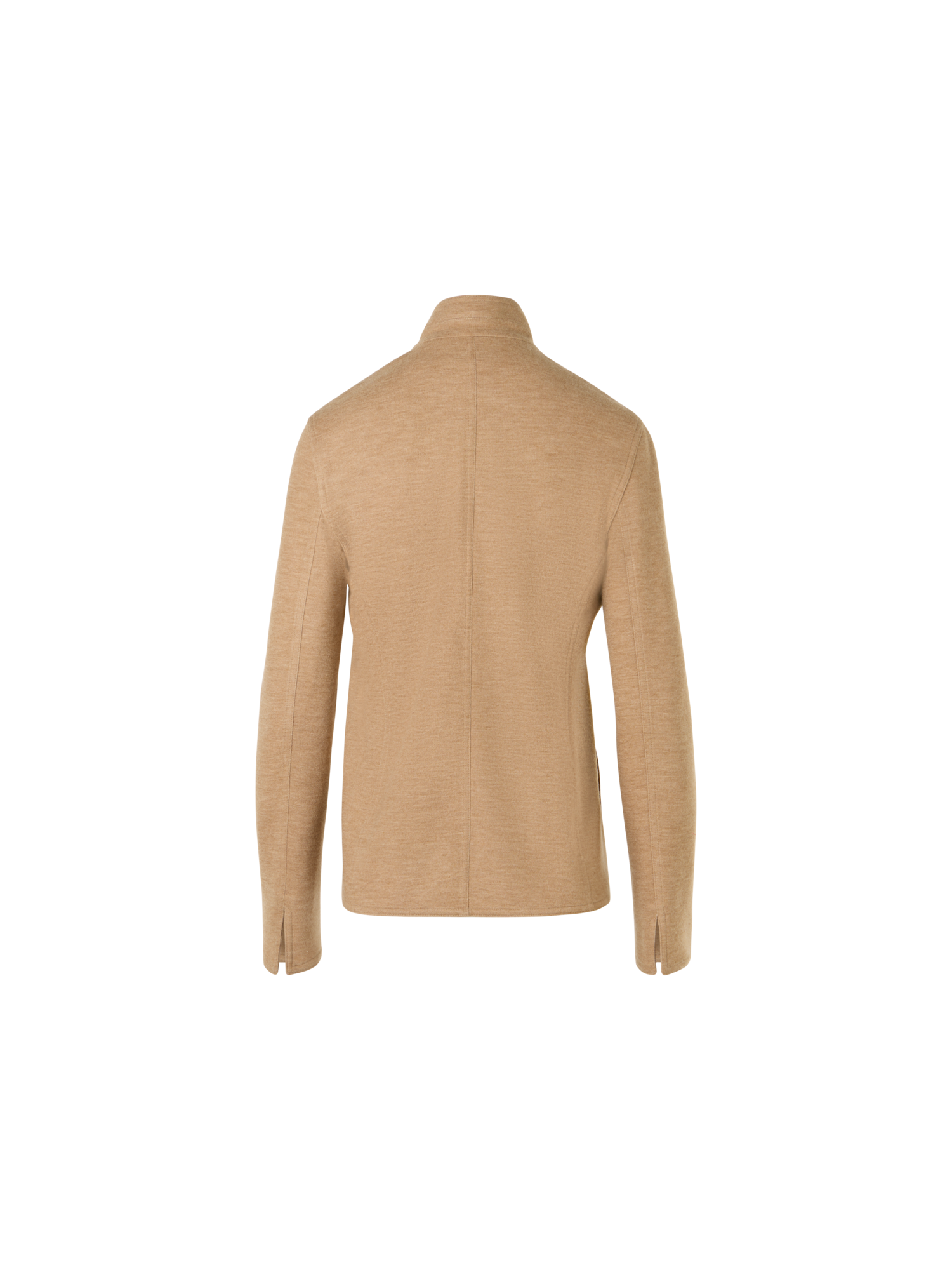 Designer Lima Short Jacket in Cashmere-Jersey - brown