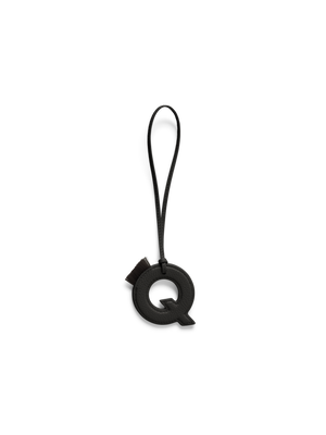 Designer Letter Charm Q