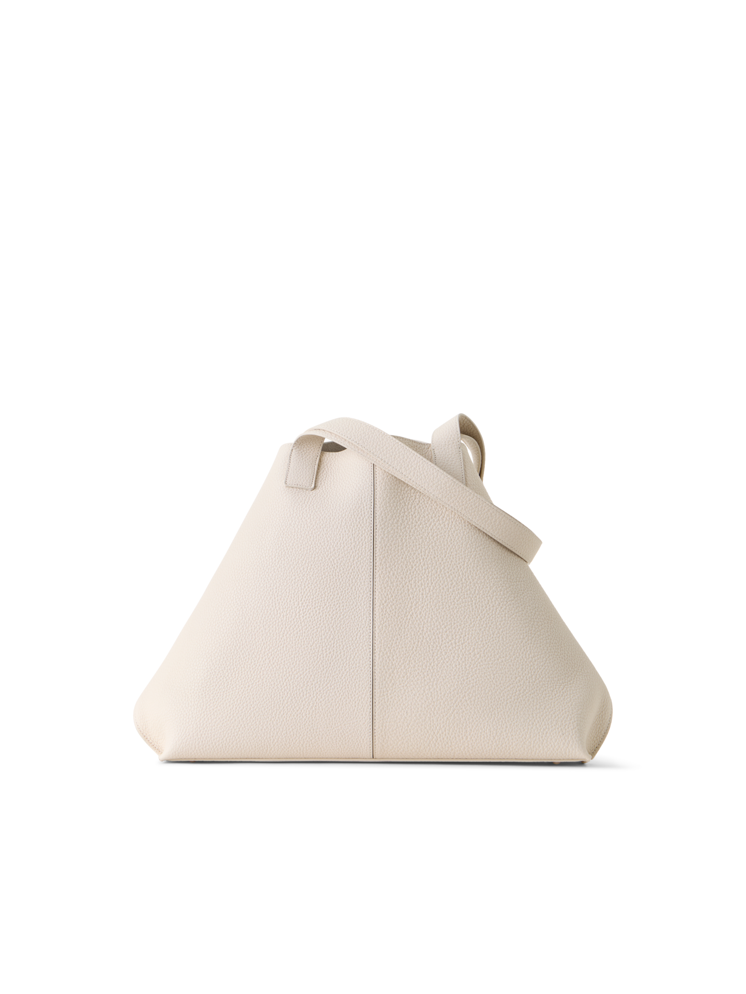 Designer Ai Medium Shoulder Tote - beige