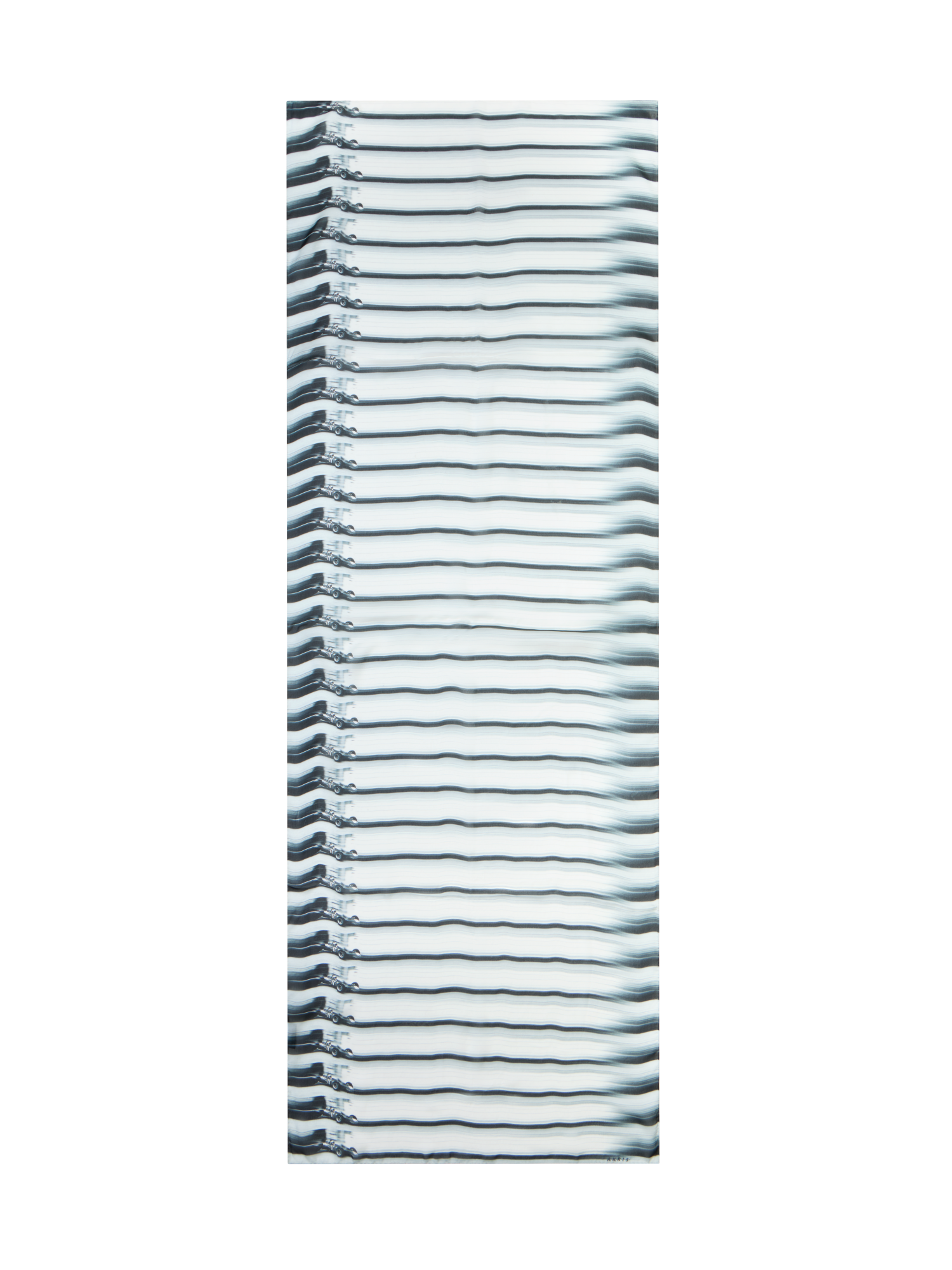 Designer Car Stripes Print Scarf