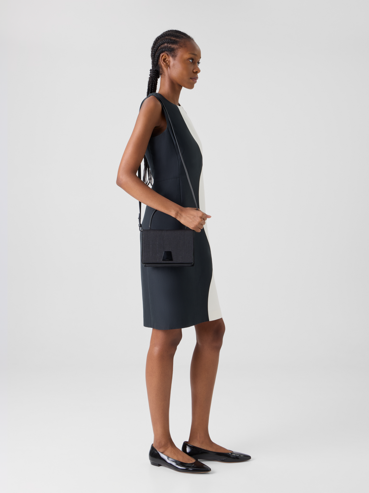 Designer Alice Small Top Handle Bag - black #editorial