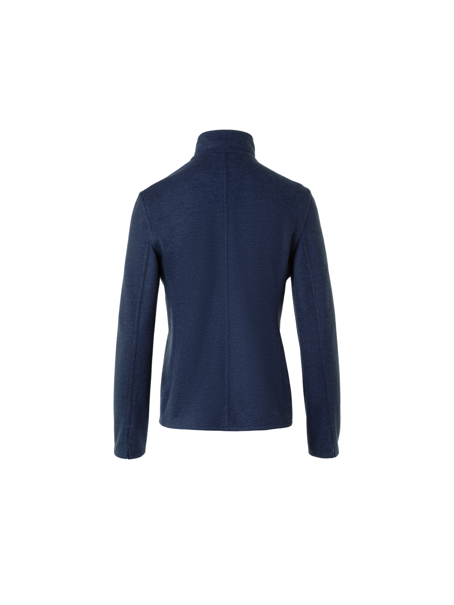 Designer Lima Short Jacket in Cashmere-Jersey - blue
