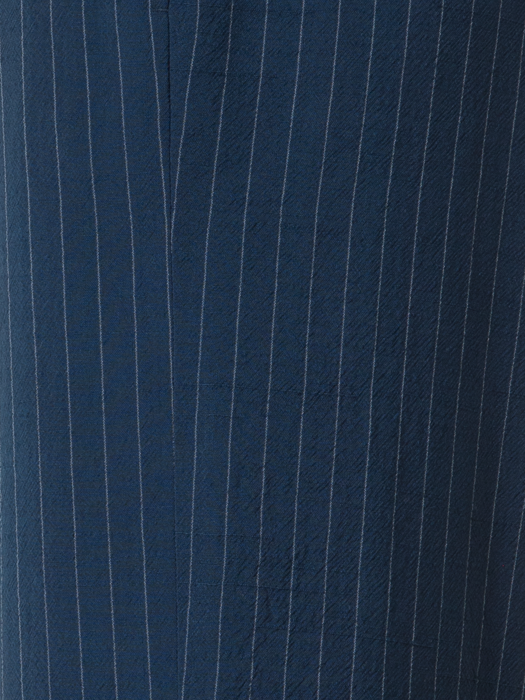 Designer Wide Cool Wool Pants with Elastic Waist - neutral - navy - blue - multicolor