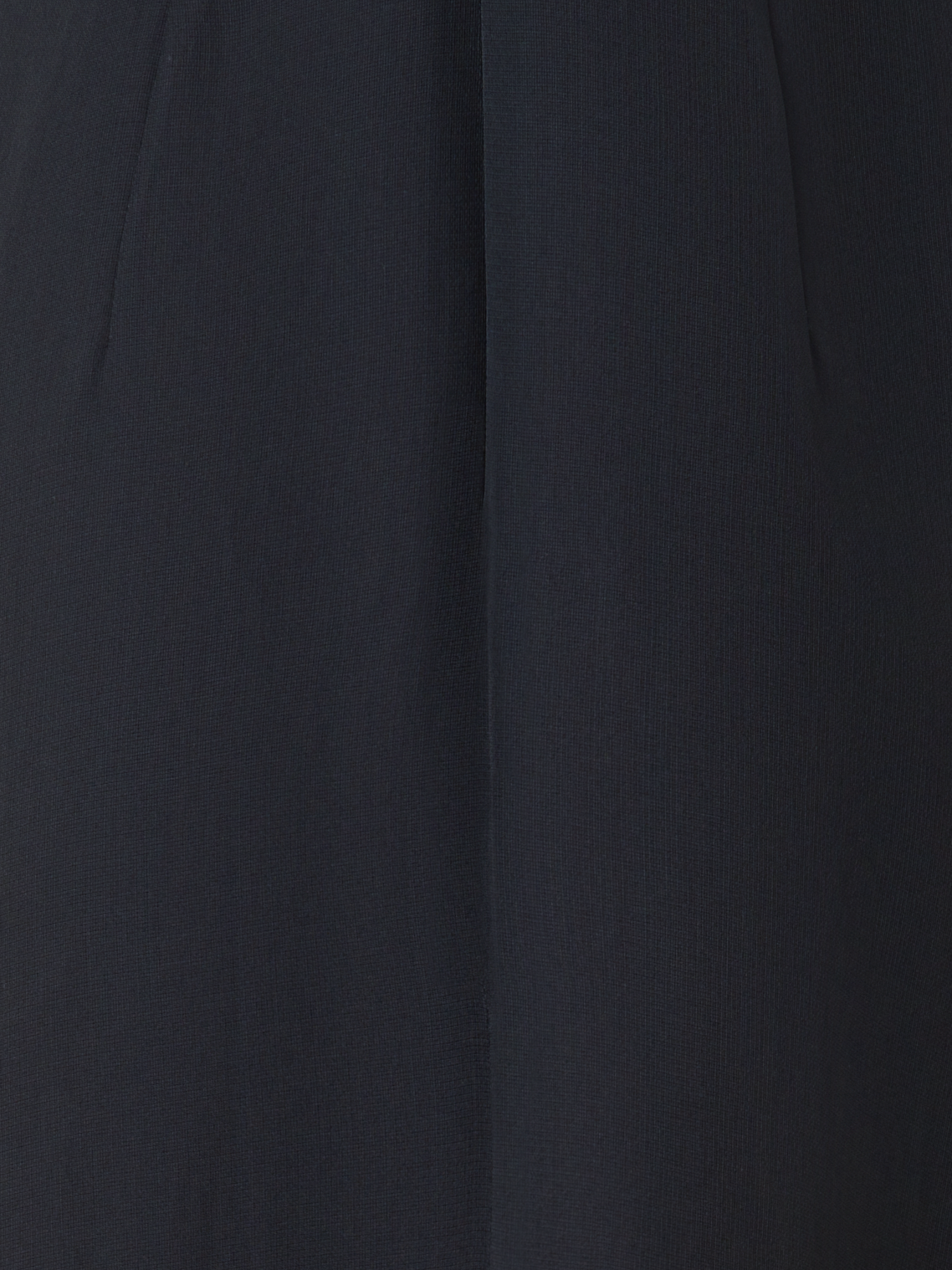 Designer Sheer Silk Gown with Double-Layer - black - neutral