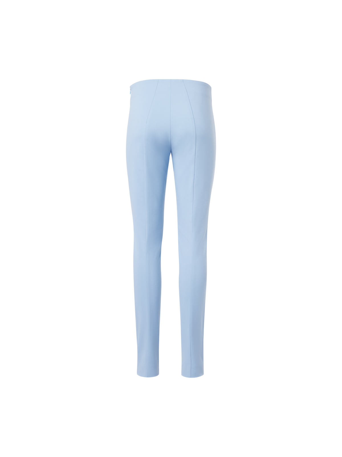 Designer Cotton Techno Stretch Slim Leg Pants - blue