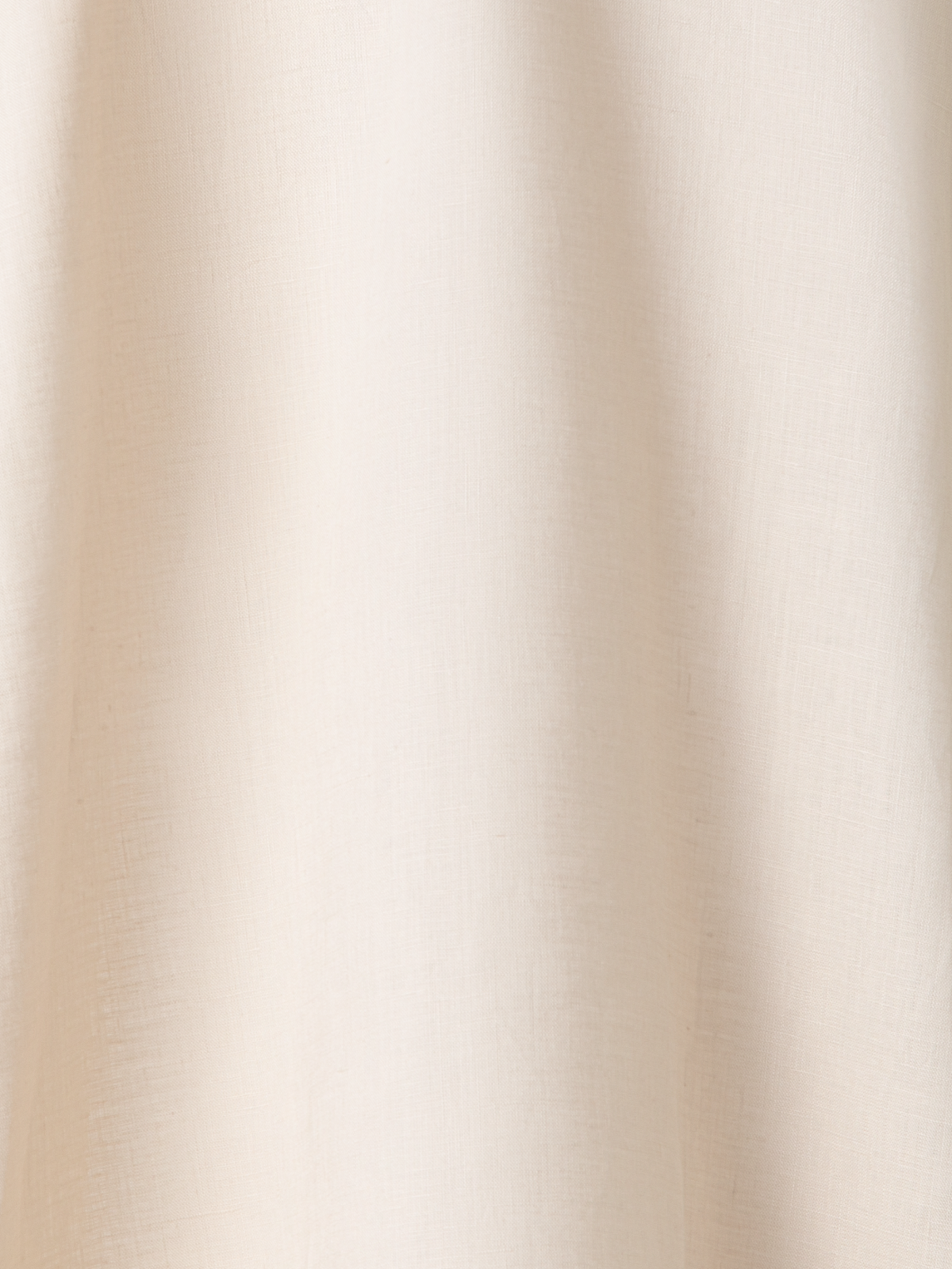 Designer Linen Tunic Blouse with Striped Organza - neutral - grey - beige