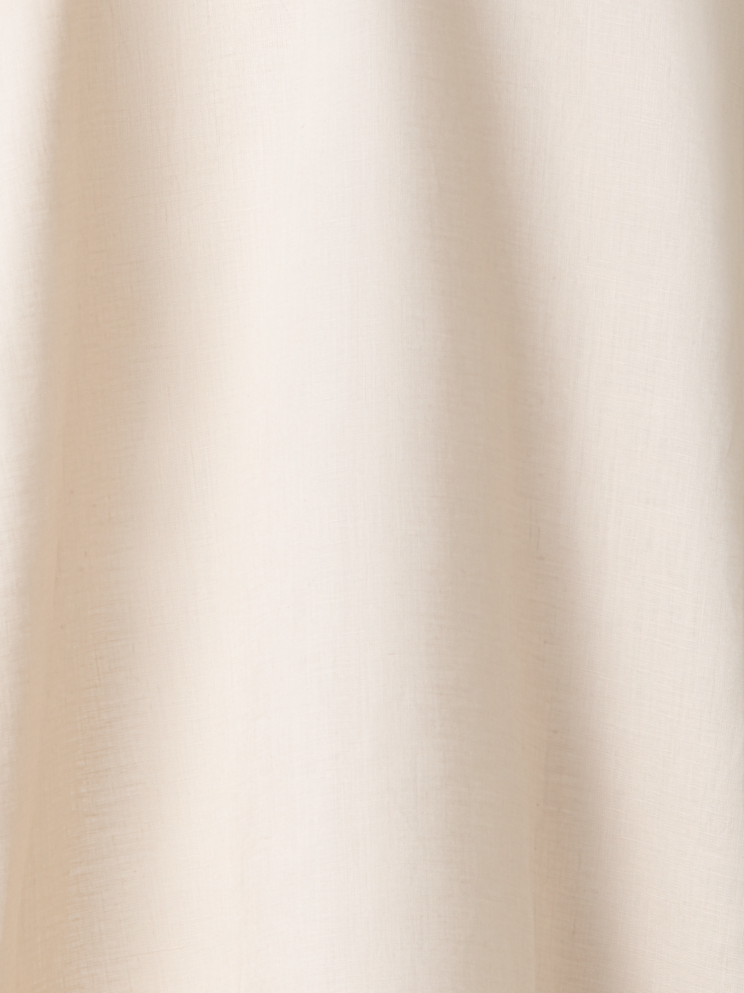 Designer Linen Tunic Blouse with Striped Organza - neutral - grey - beige