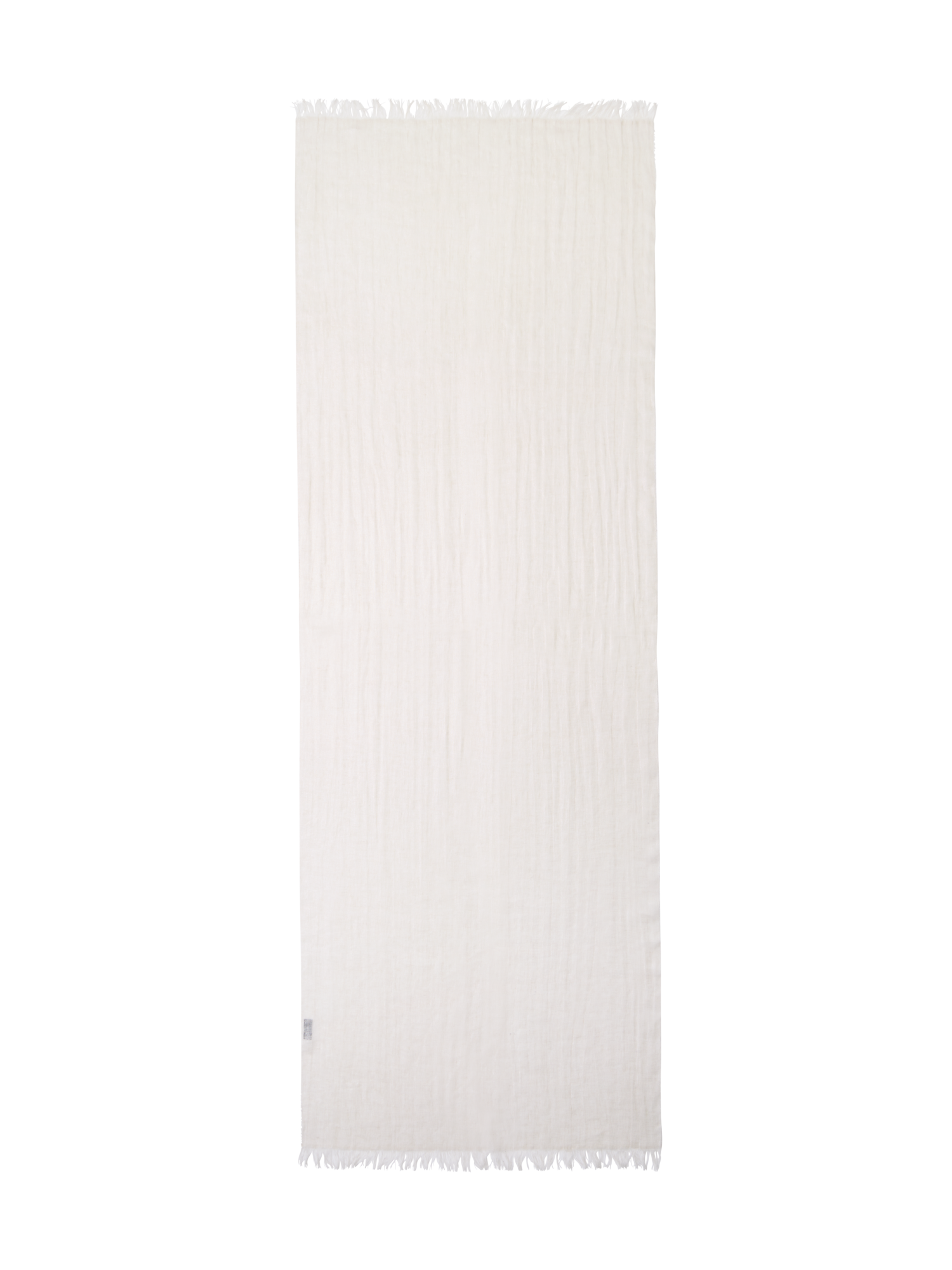 Designer Linen Scarf - neutral - beige