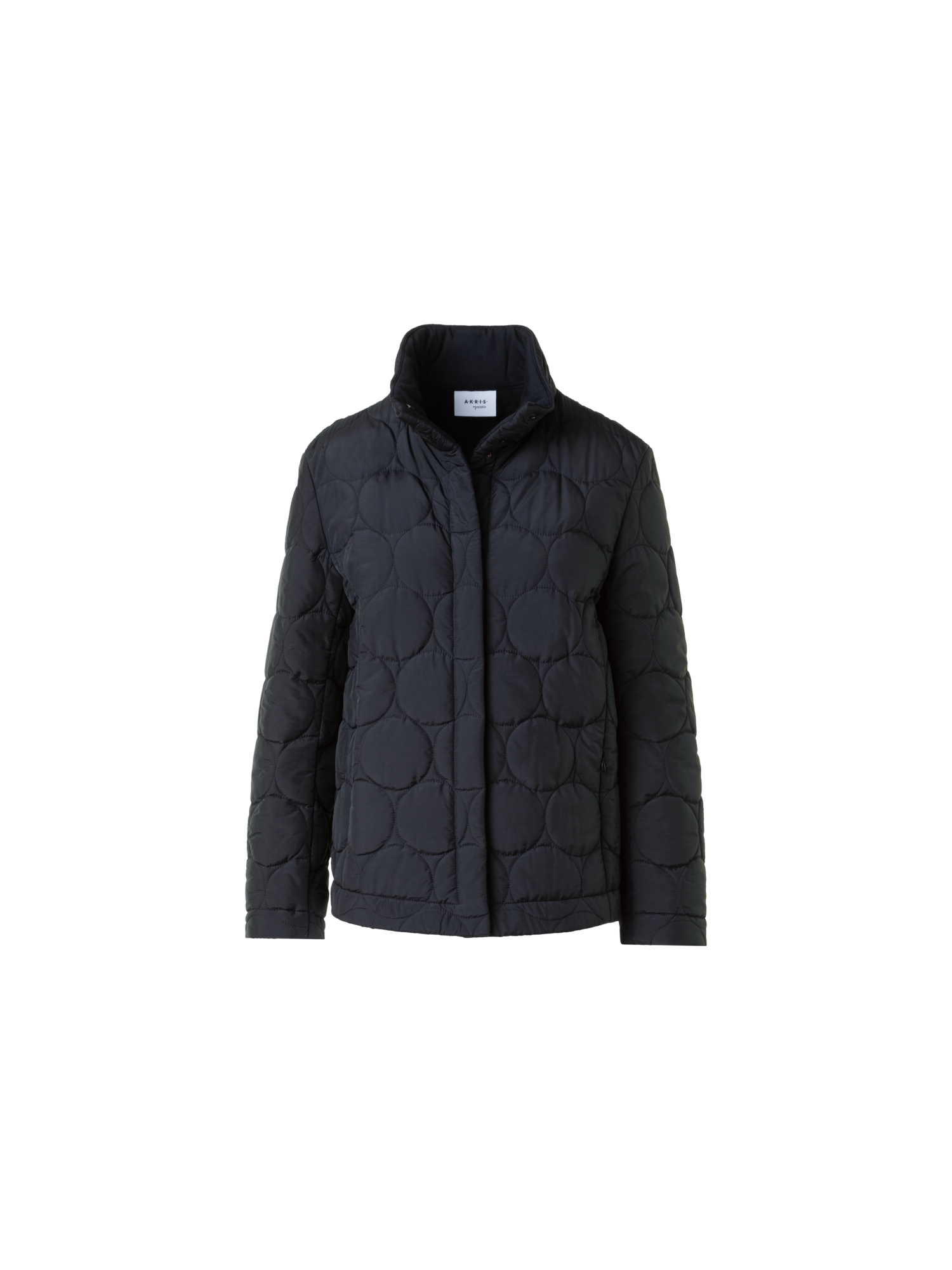 Designer Two-in-One Glencheck Car Coat with Liner - black - multicolor