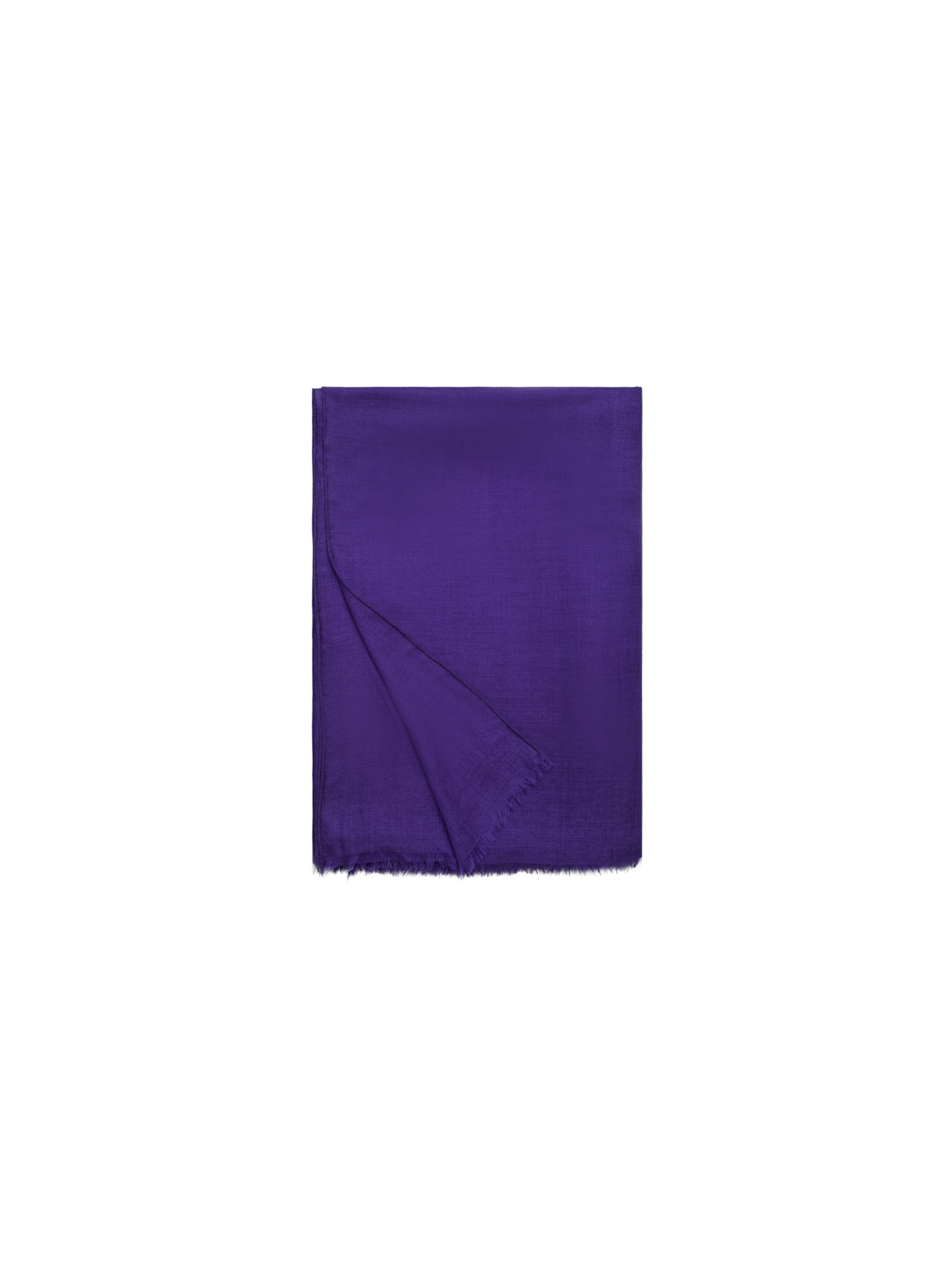Designer Cashmere-Silk Scarf - purple