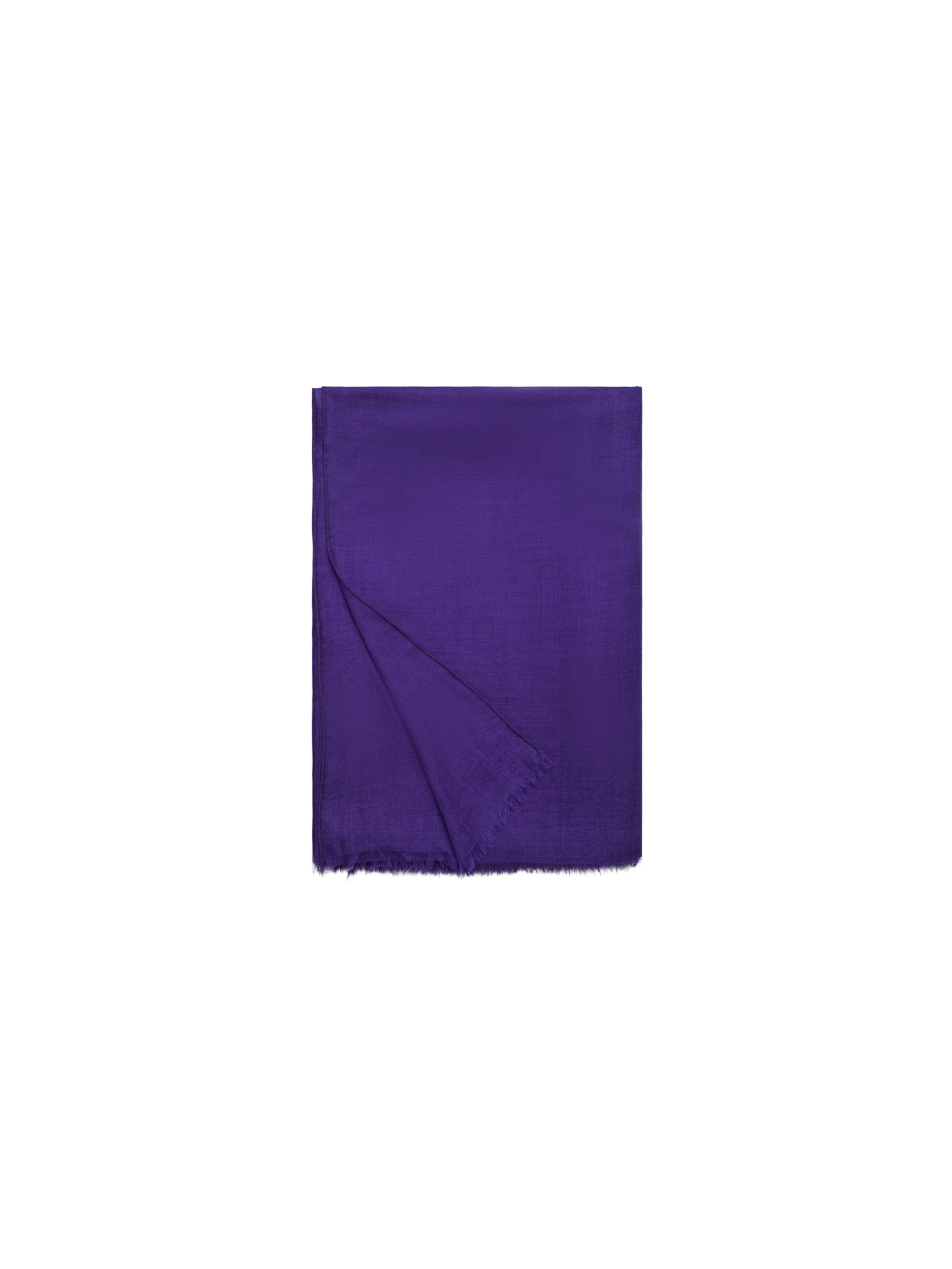 Designer Cashmere-Silk Scarf - purple