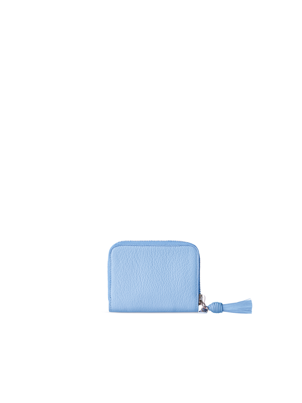 Designer Small Zip Around Wallet - neutral - blue - beige - red - pink