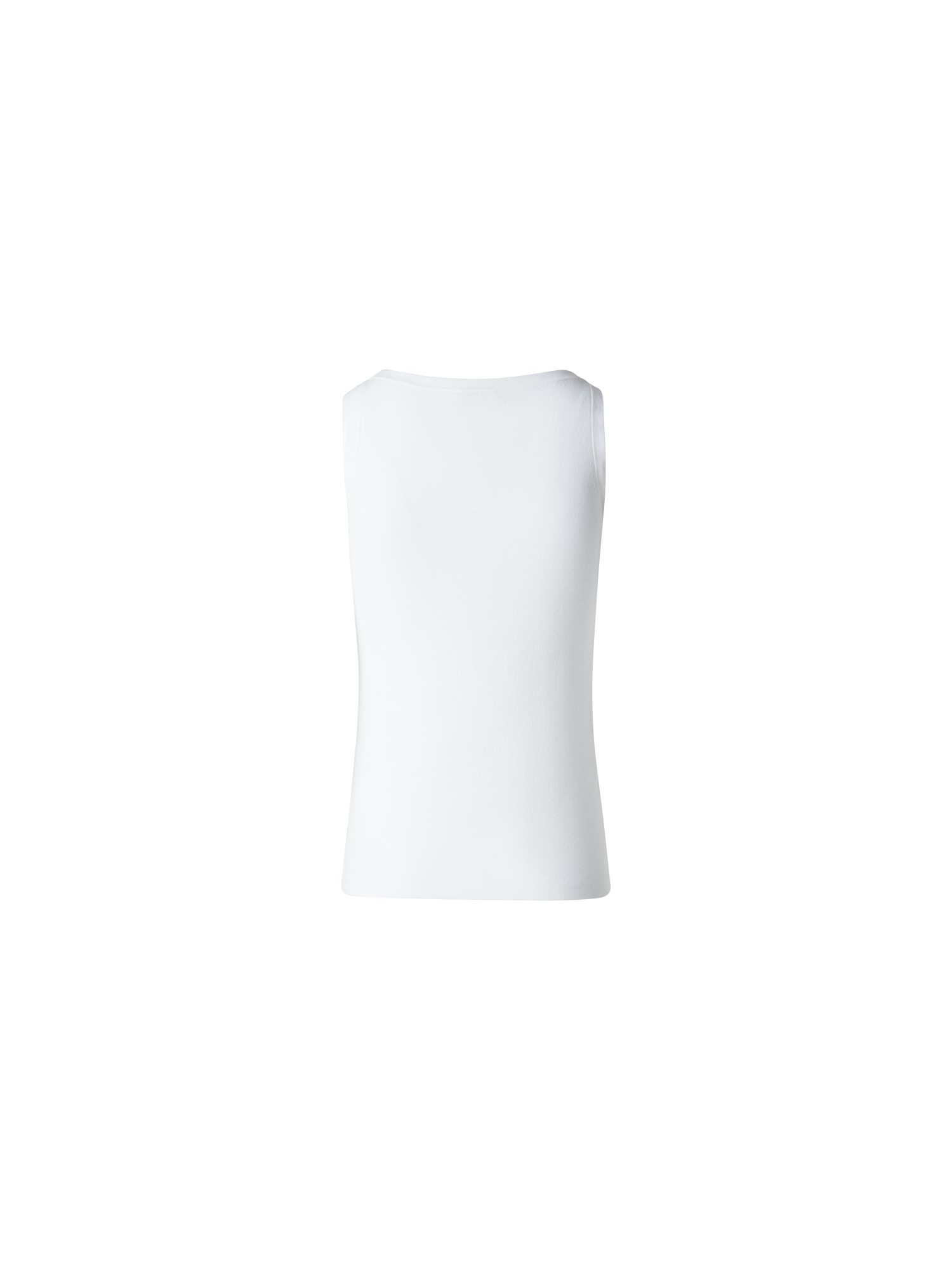 Designer Cream Knit Tank Top - neutral - ecru - white