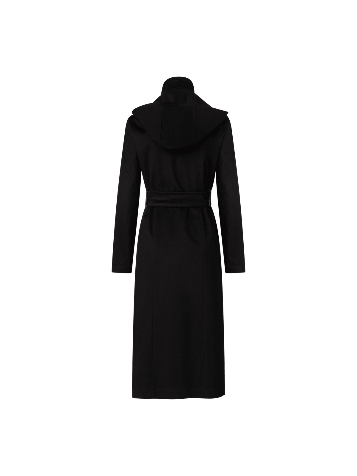 Designer Storm System® Cashmere Coat - black