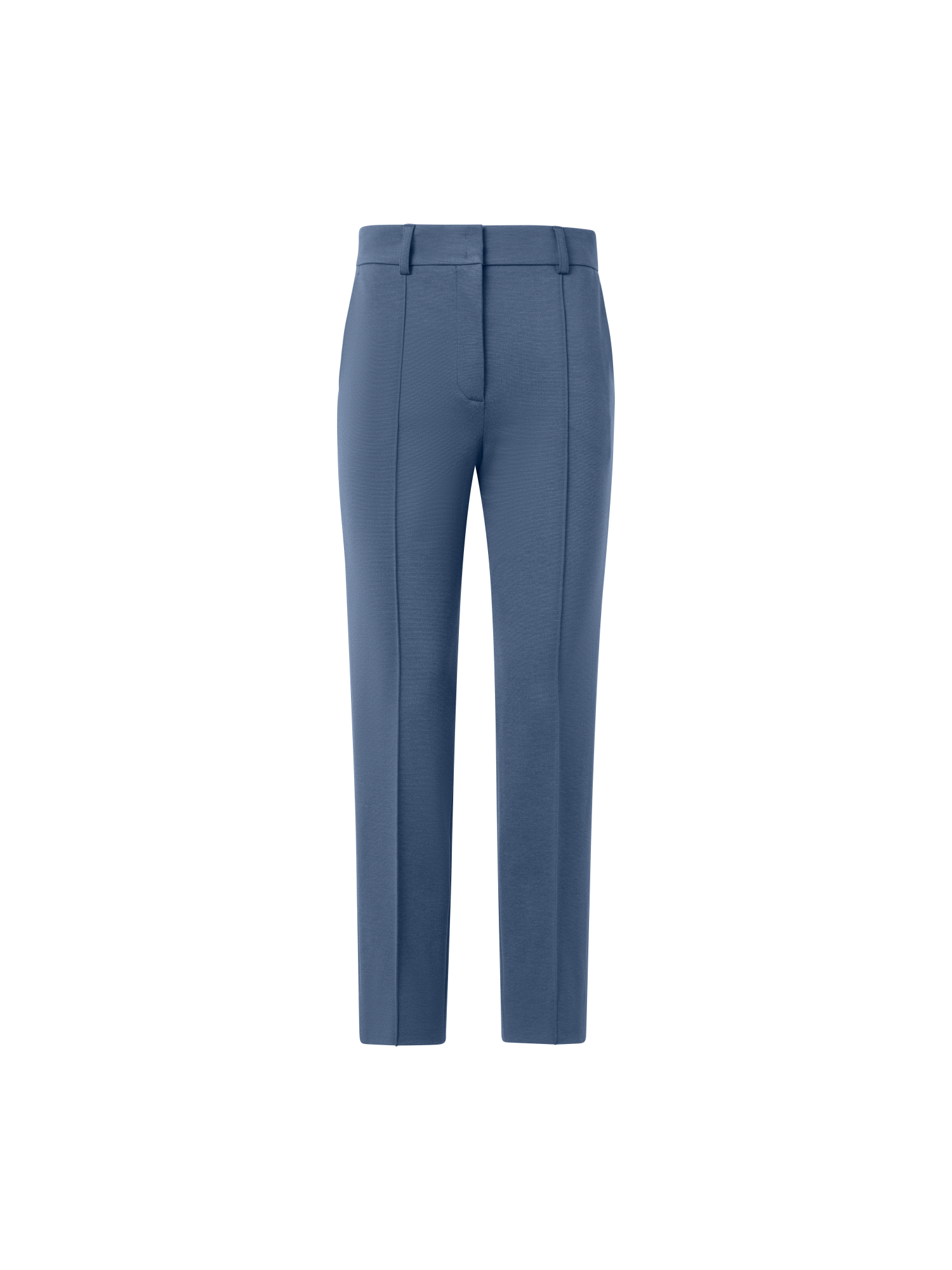 Designer Tapered Signature Jersey Pants - blue