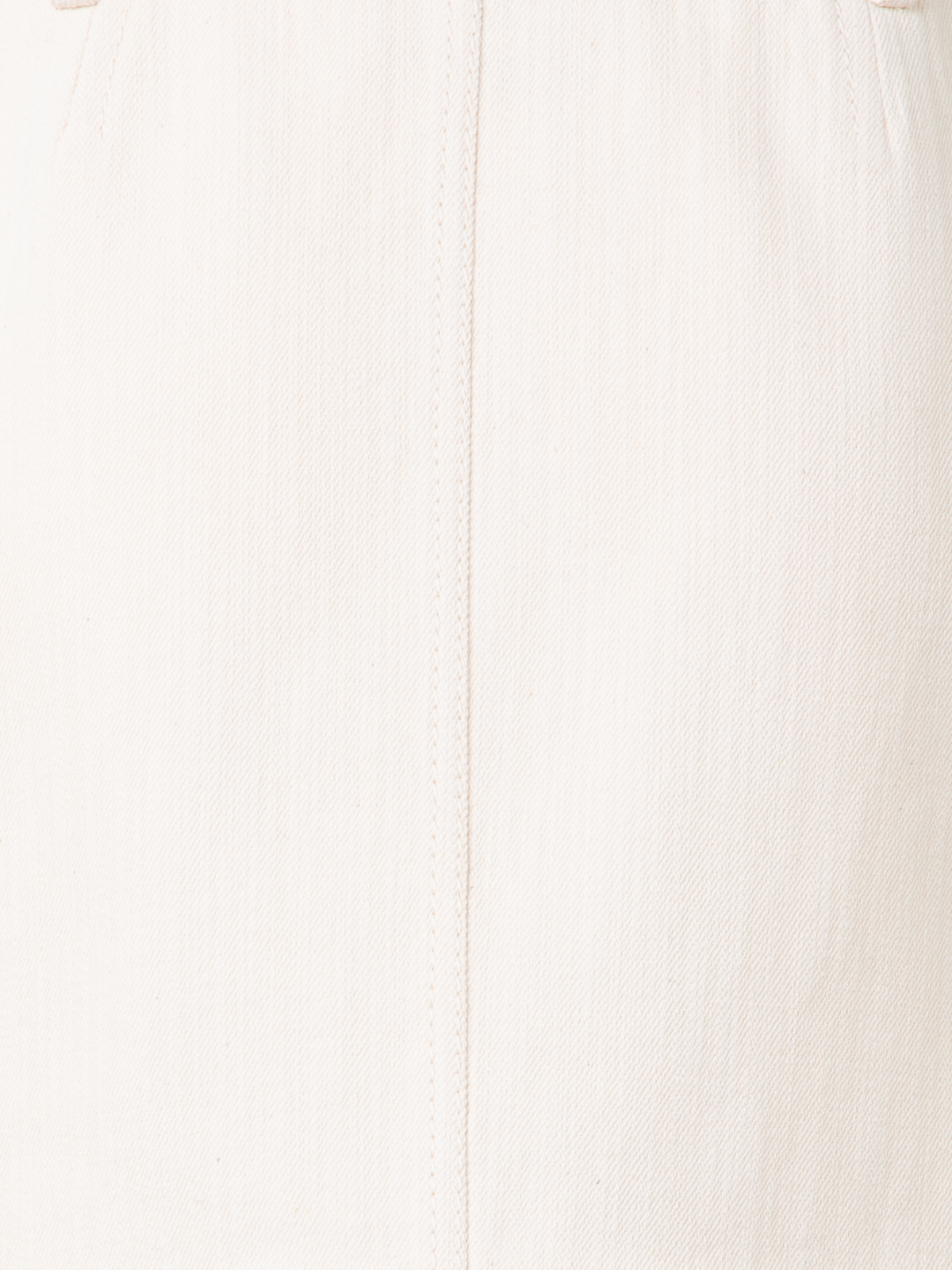 Designer Denim Mini Skirt - neutral