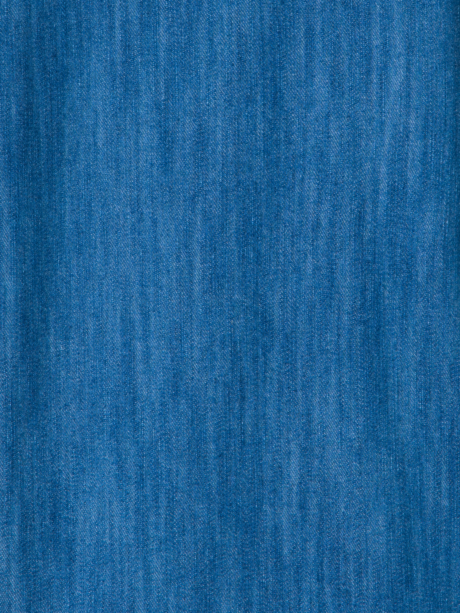 Designer Oversized Cotton Stretch Denim Parka - blue - multicolor