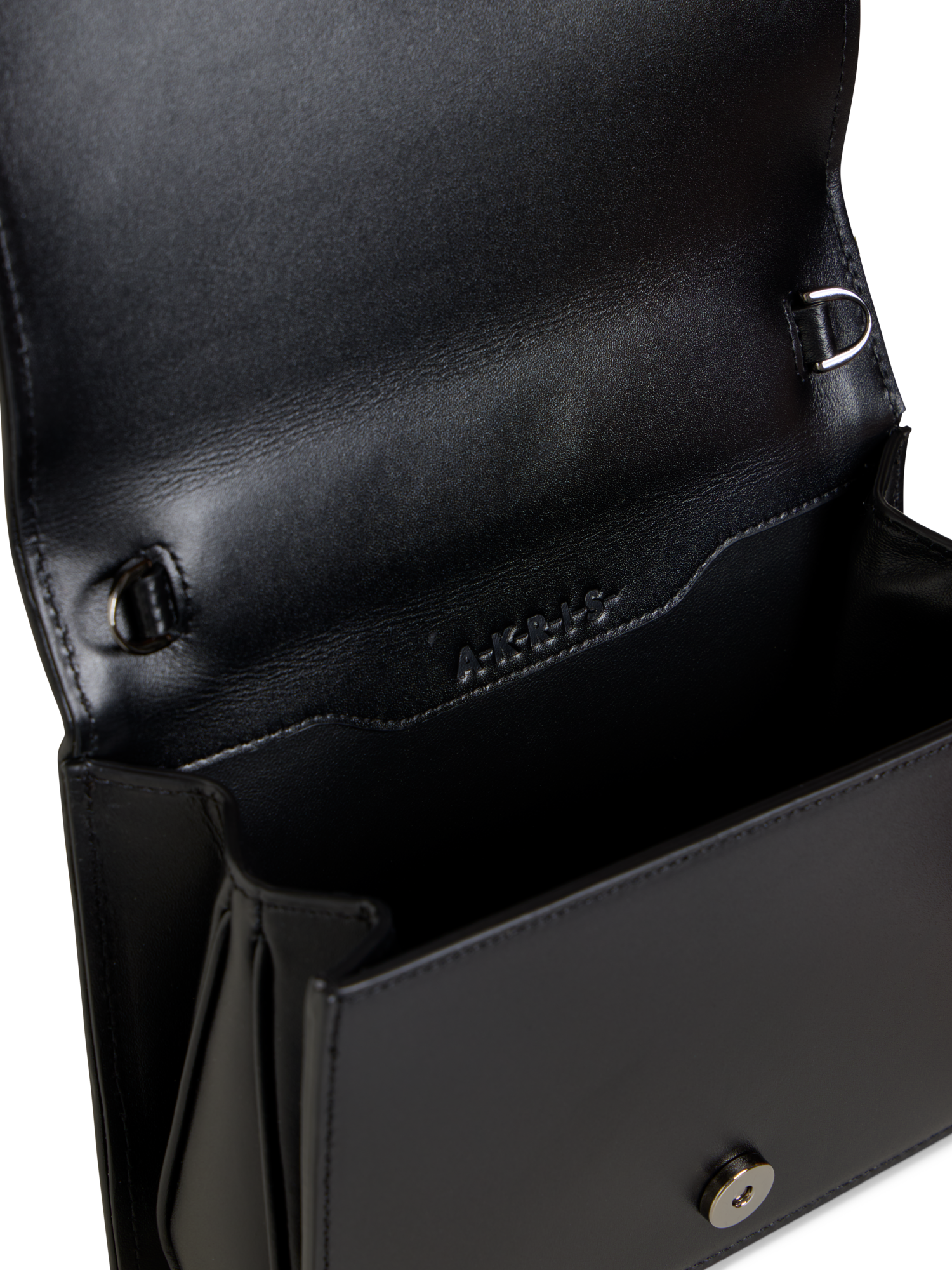 Designer Alice Mini Top Handle Bag - black