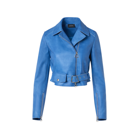 Vintage Lamb Nappa Biker Jacket