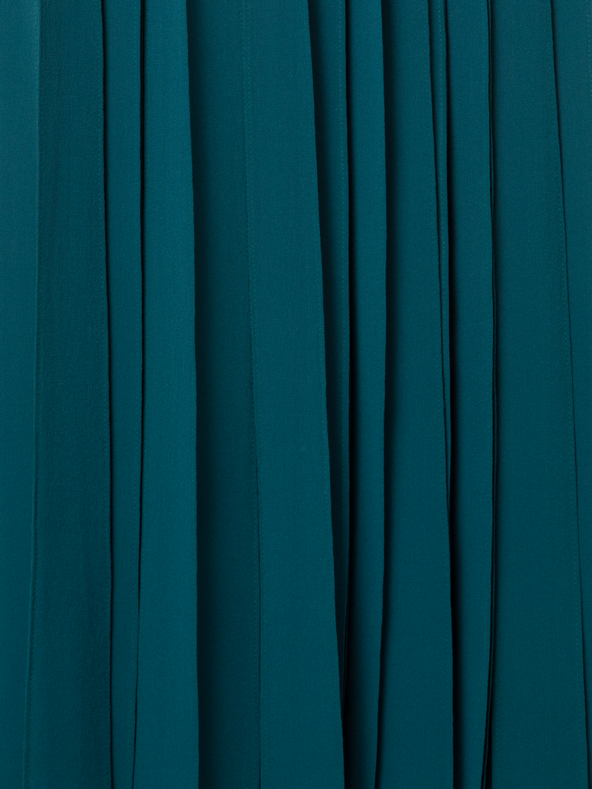 Designer Maxi Silk Skirt with Flowing Ribbons - green