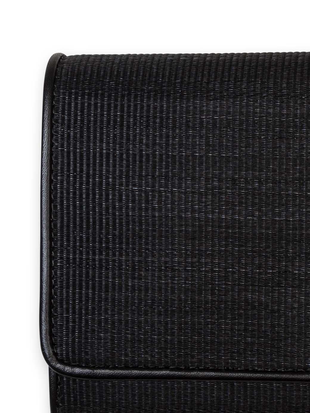 Designer Long Flap Wallet - black