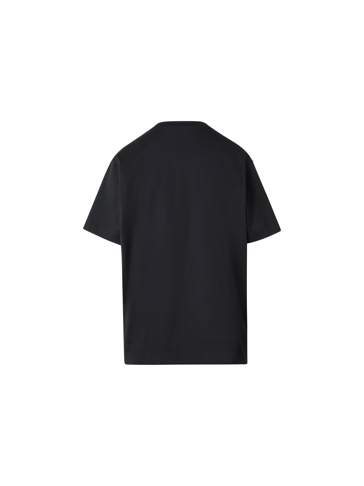 Designer Relaxed Oversize T-Shirt in Cotton Jersey - black - neutral