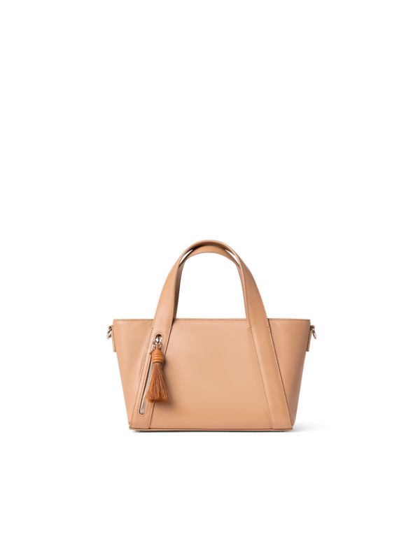 Designer Alexa Little Zip Top Handle Tote - neutral - beige