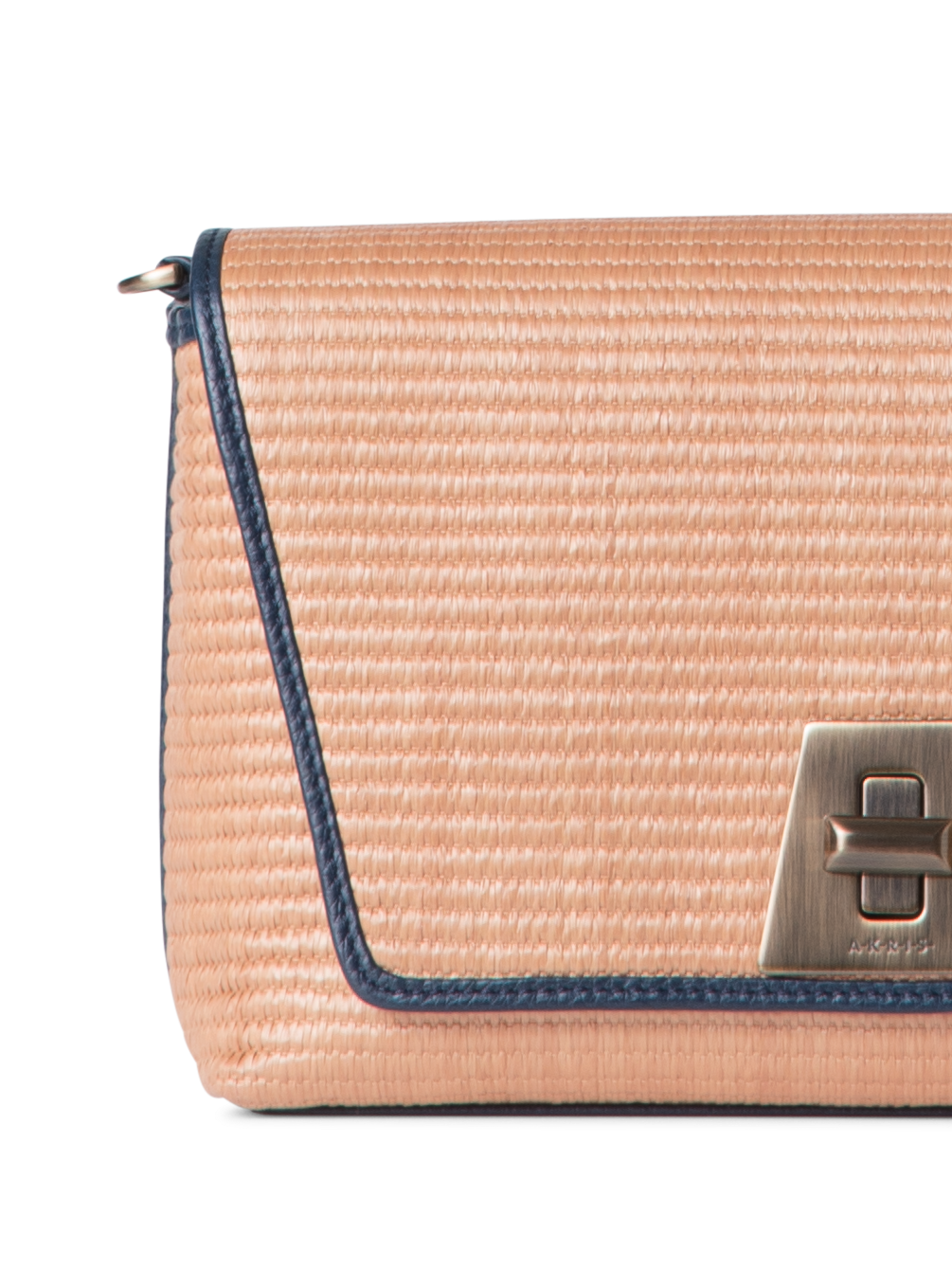 Designer Anouk Small Day Bag - navy - blue - multicolor - beige