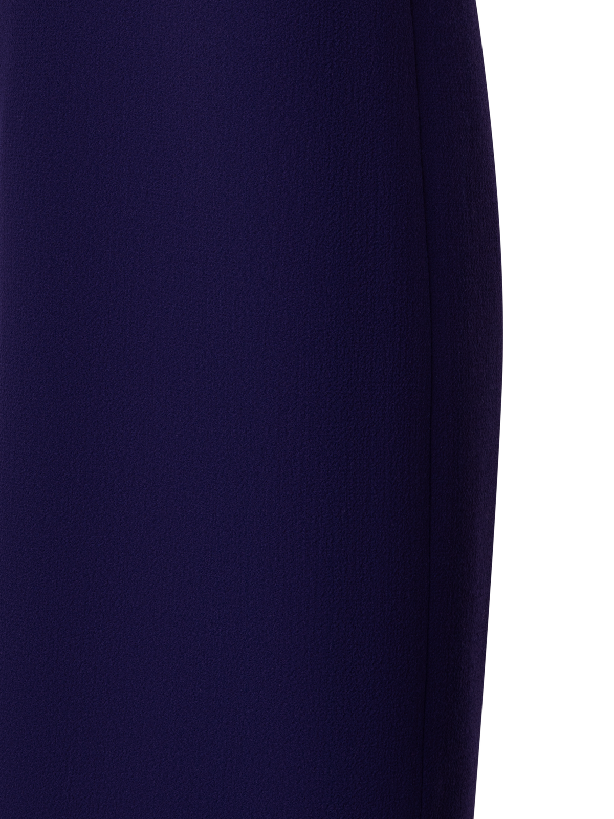 Designer Sheath Dress in Wool Crêpe Double-Face - purple