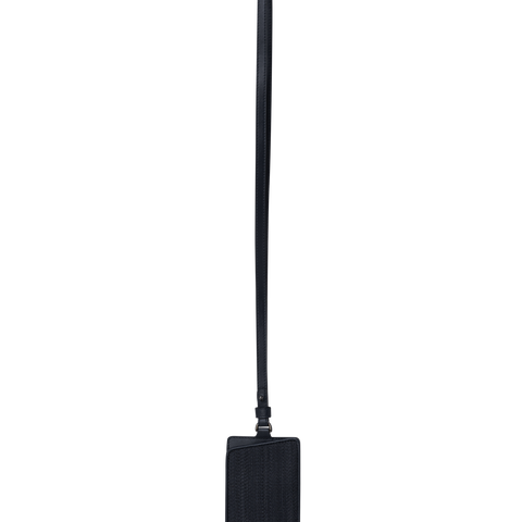 Luggage Tag in Horsehair and Leather