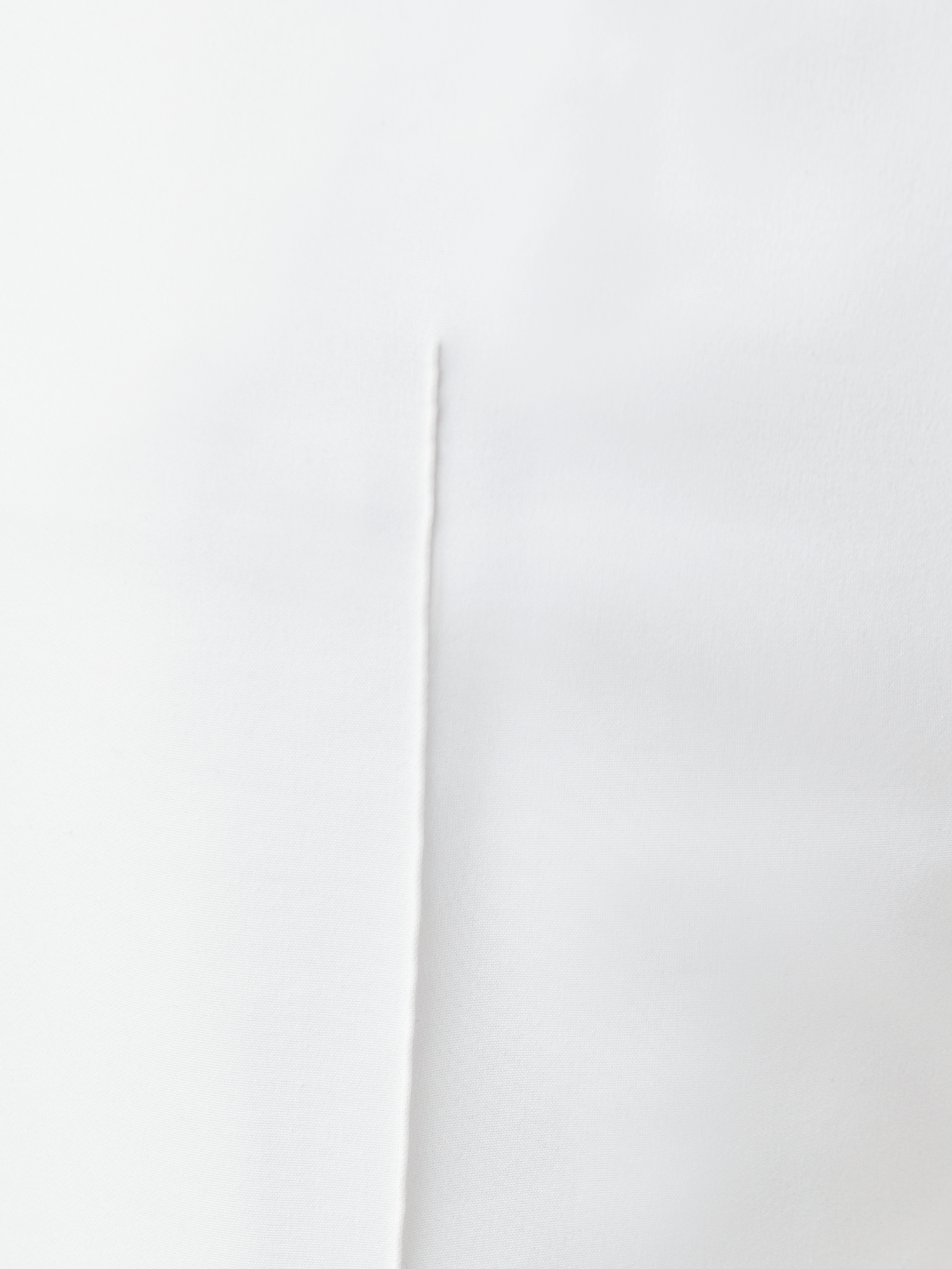 Designer Slim Cotton Techno Stretch Pants - ecru - white