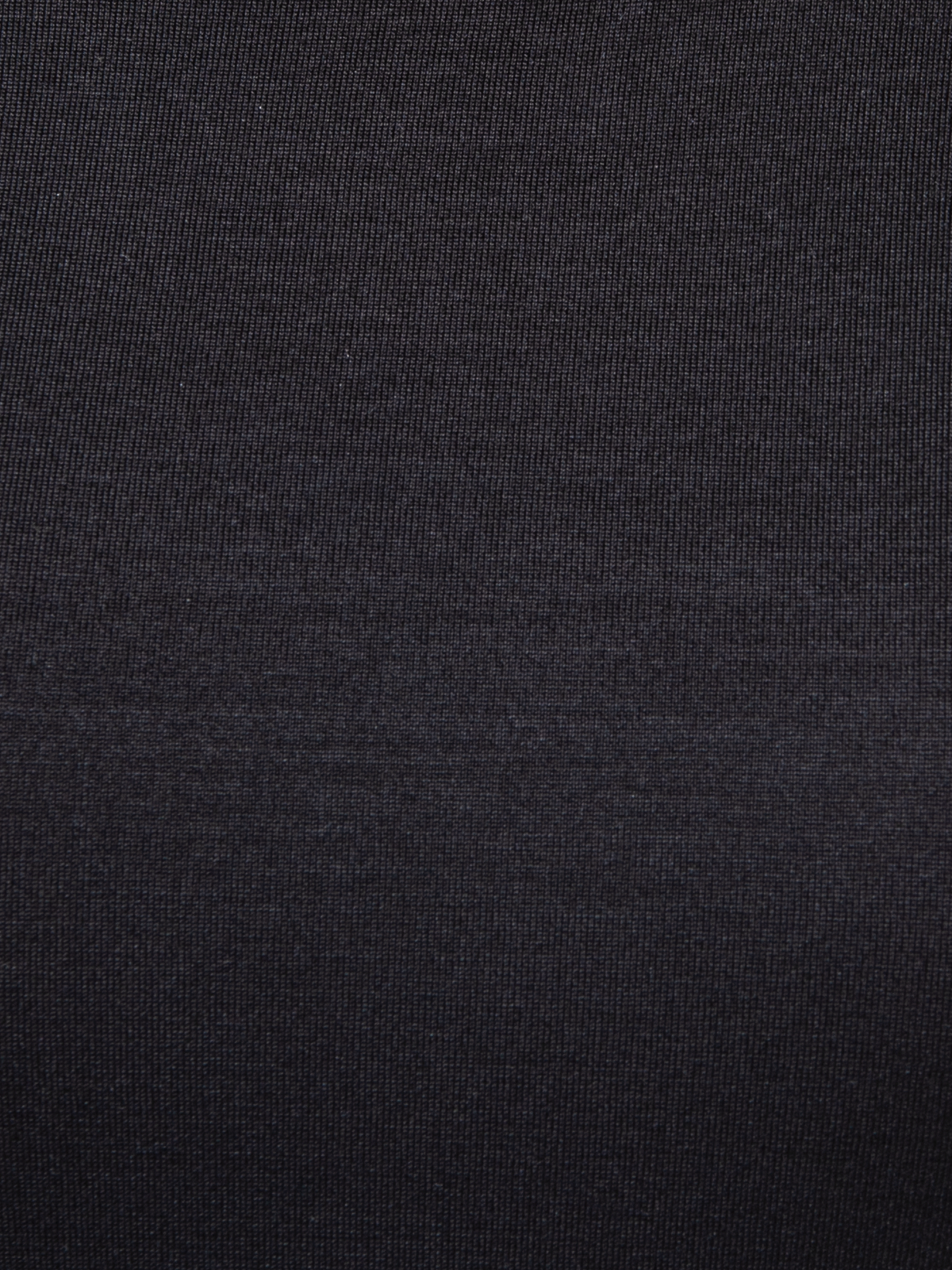 Designer 3/4 Length Sleeve Shirt from Silk Jersey - black