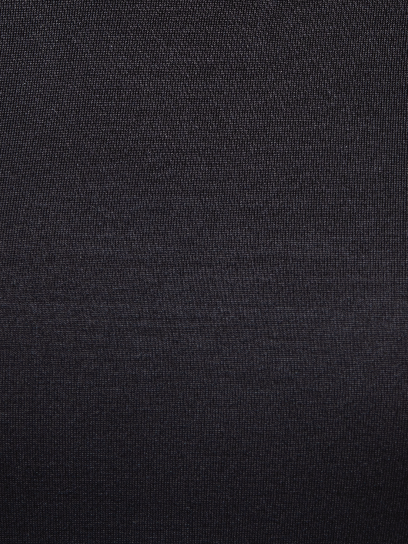 Designer 3/4 Length Sleeve Shirt from Silk Jersey - black