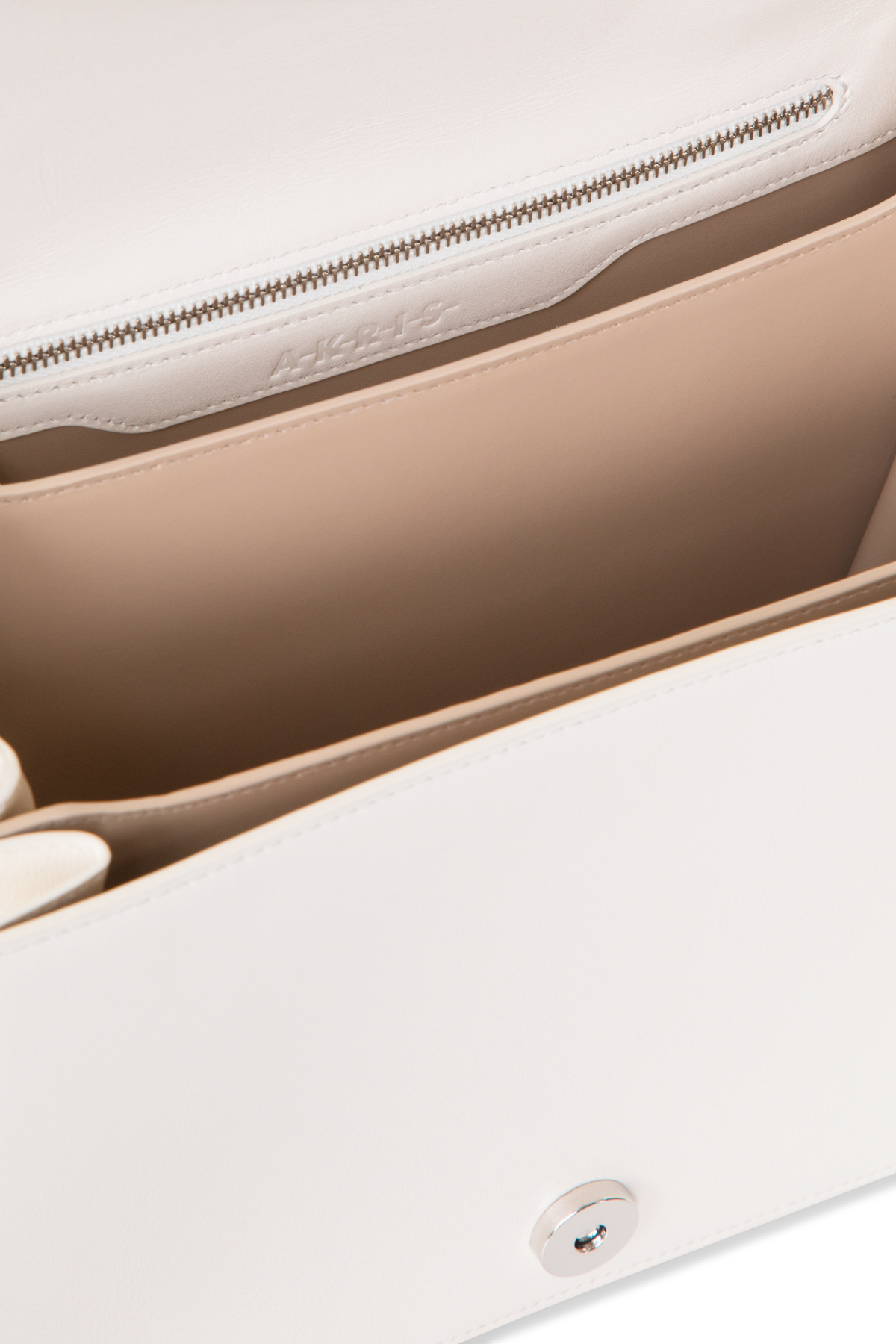 Designer Alice Medium Top Handle Bag - neutral - ecru - white