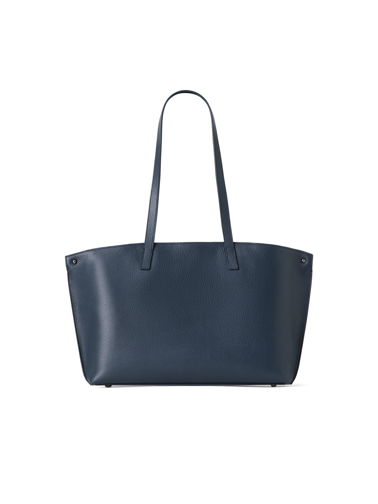 Designer Ai Small Shoulder Tote - neutral - navy - blue