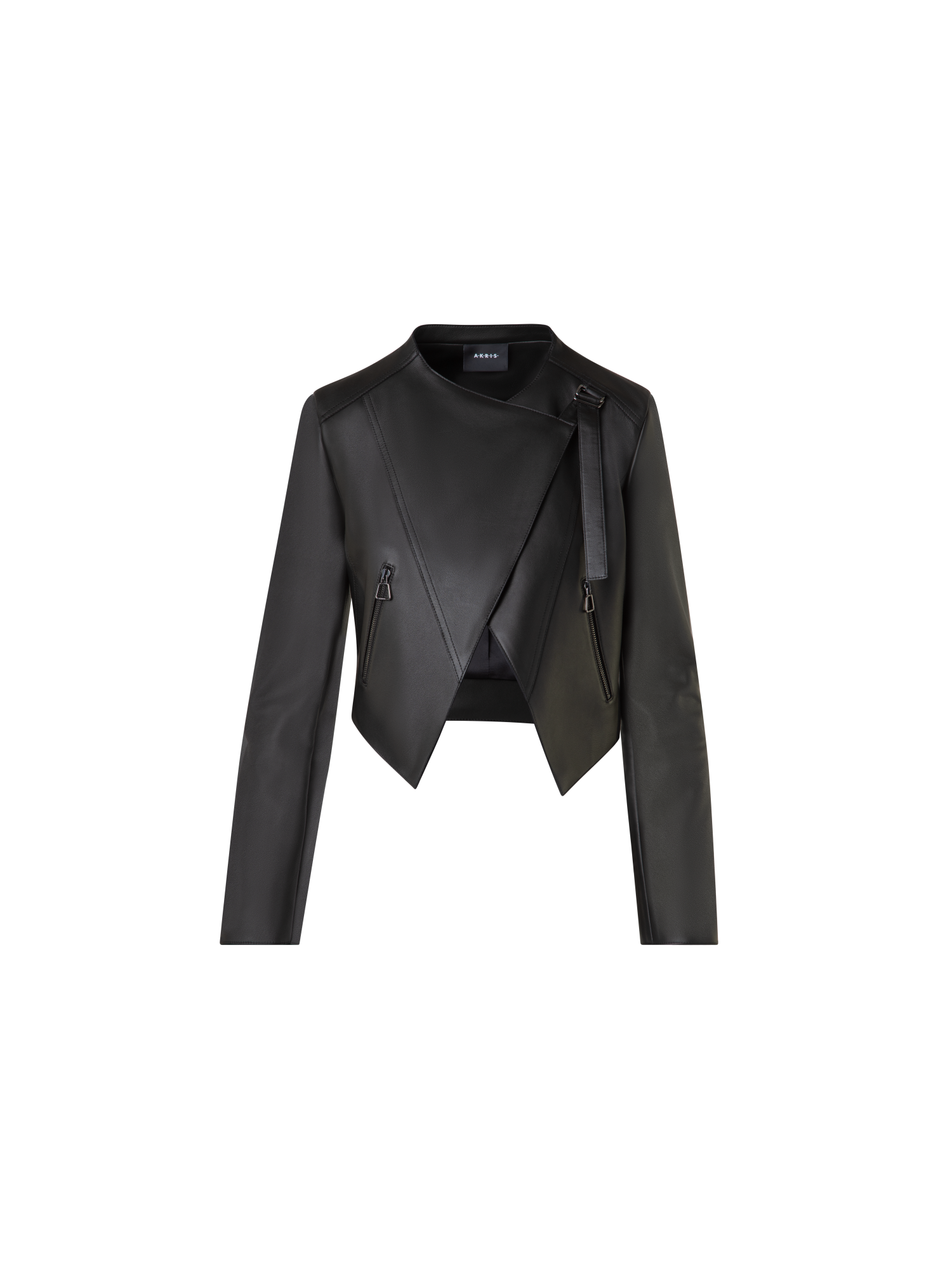 Asymmetrical Trench Leather Jacket – Akris EU Asymmetrical Trench Leather Jacket – Akris EU