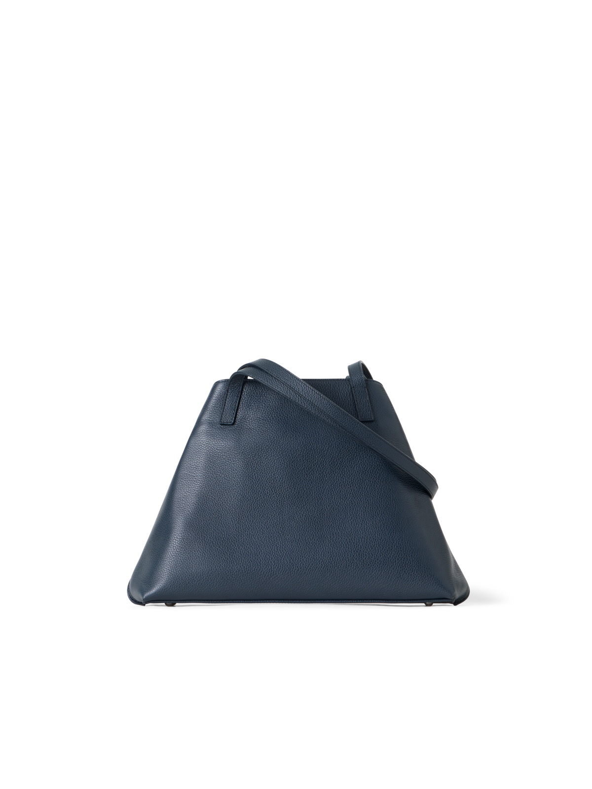 Designer Ai Small Shoulder Tote - neutral - navy - blue
