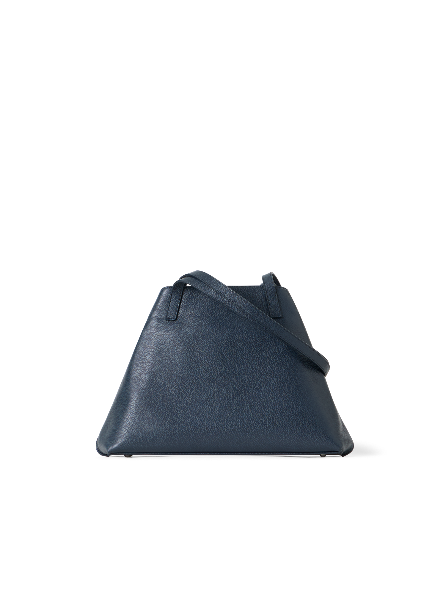 Designer Ai Small Shoulder Tote - neutral - navy - blue