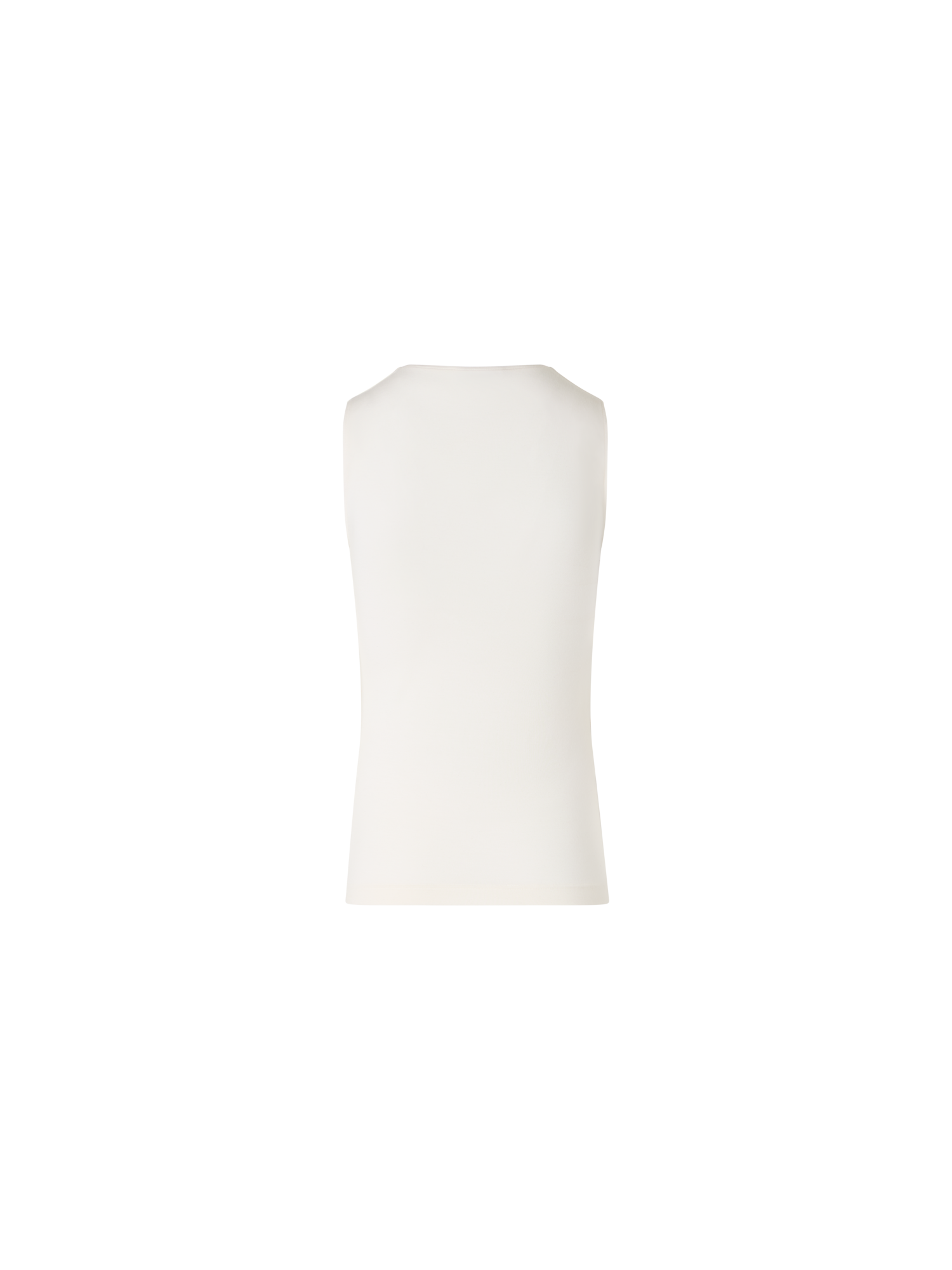 Designer Sleeveless Signature Dot Top - ecru