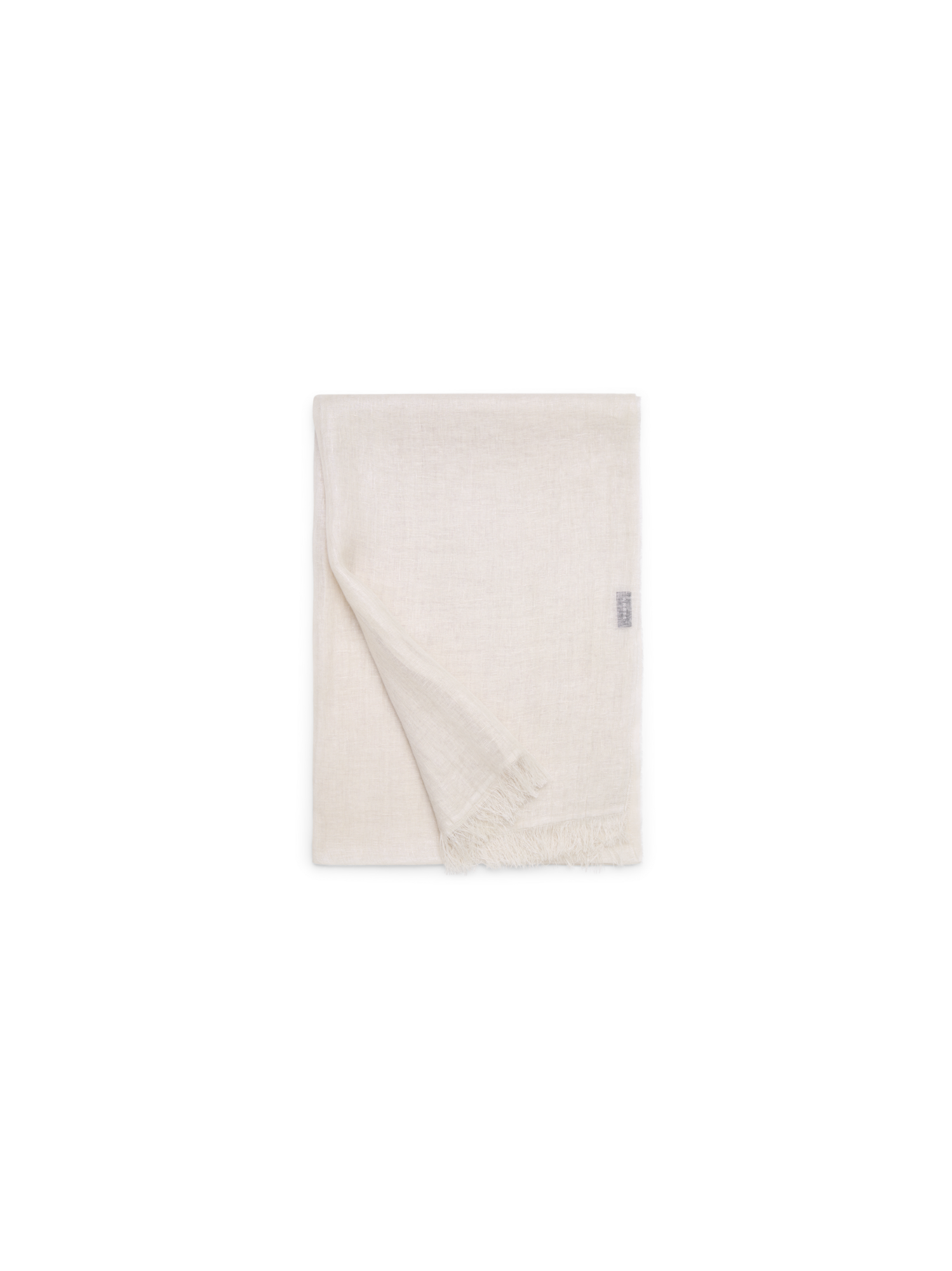 Designer Linen Scarf - neutral - beige