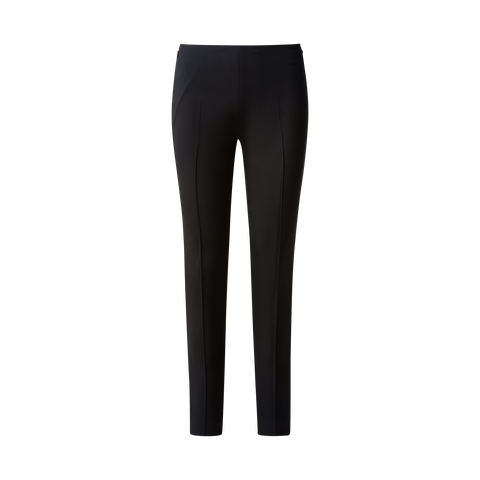 Slim Hose aus Seiden-Stretch-Crêpe