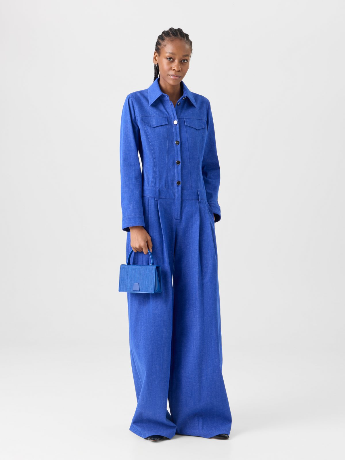 Designer Alice Mini Top Handle Bag - blue #editorial