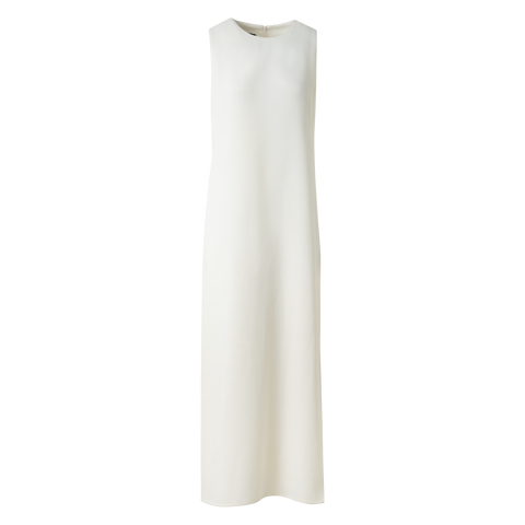 Straight Midi Dress in Wool Double-Face