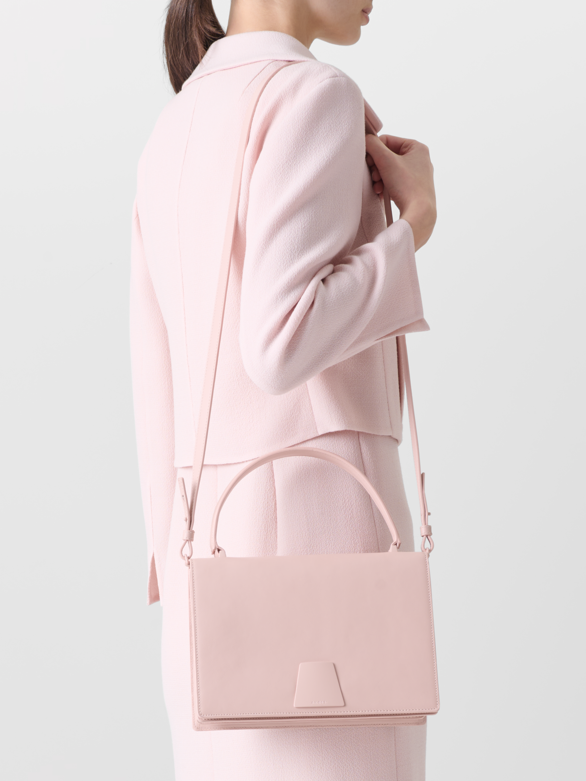 Designer Alice Medium Top Handle Bag - pastel - pink #editorial