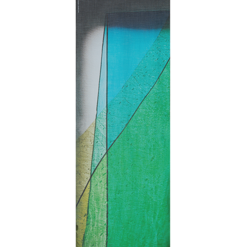 Schal mit Mimosa Liquid Light Druck