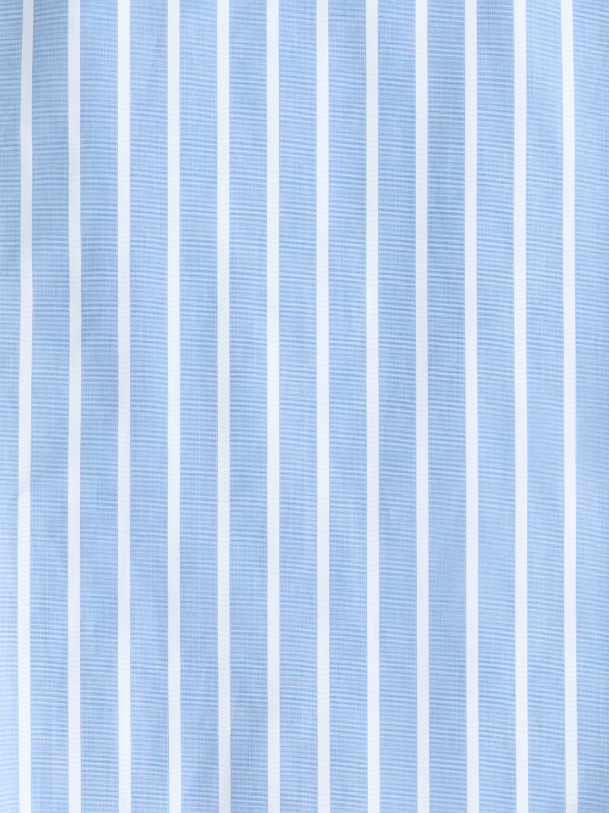 Designer Striped Cotton Tunic Blouse with Big Plastron - blue - multicolor