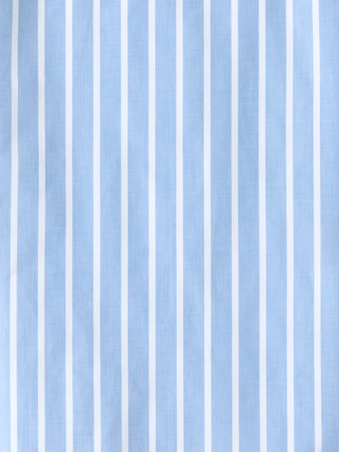 Designer Striped Cotton Tunic Blouse with Big Plastron - blue - multicolor