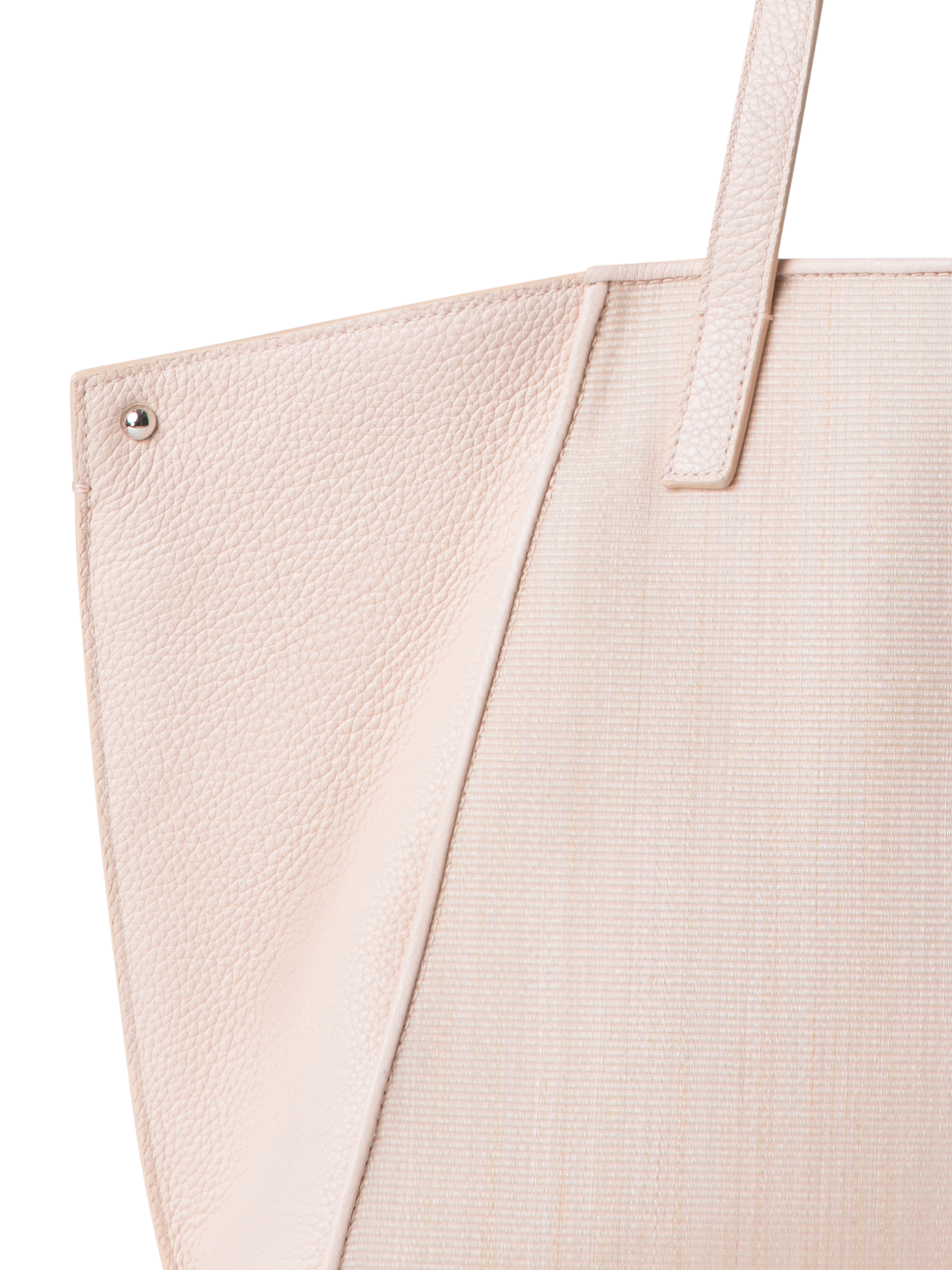 Designer Ai Small Shoulder Tote - pink - pastel