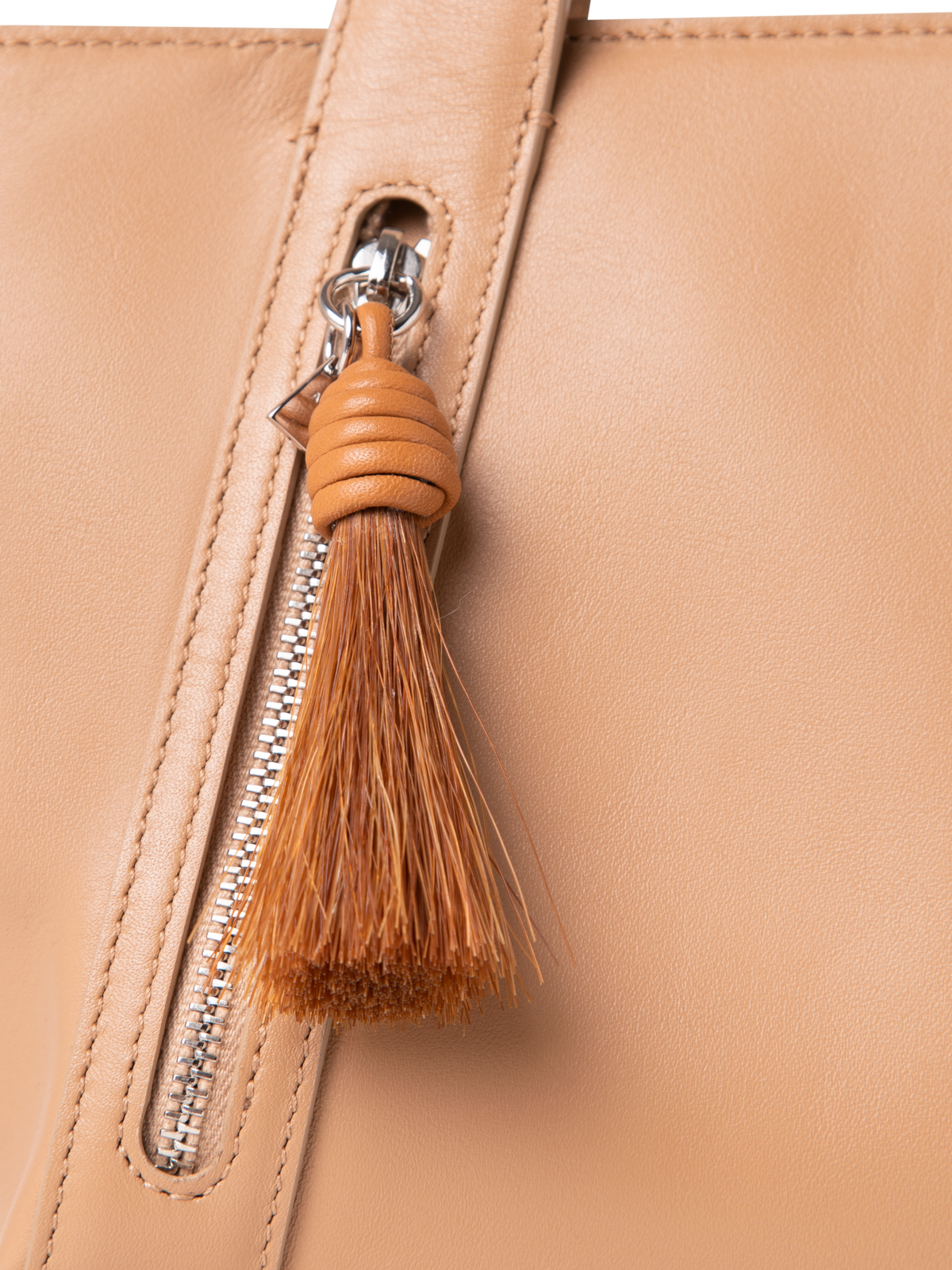 Designer Alexa Little Zip Top Handle Tote - neutral - beige